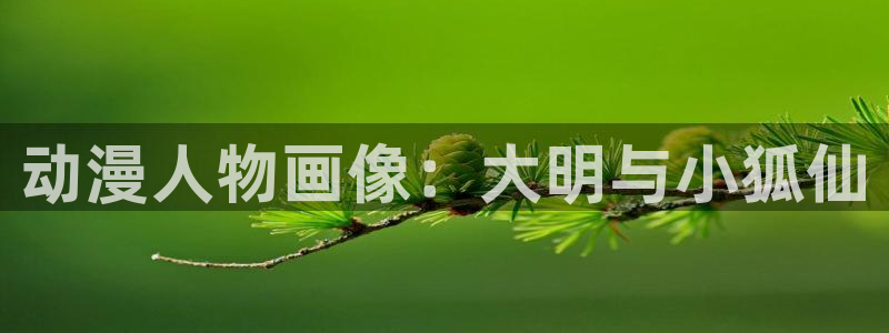 omofun动漫网：动漫人物画像：大明与小狐仙