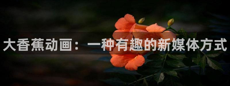 omofunapp：大香蕉动画：一种有趣的新媒体方式